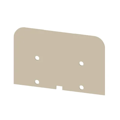 Parete terminale e paratia TW AKZ4 per connettori, codice articolo 0348260000