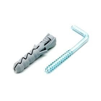 Pasador angular galvanizado, diámetro 6 mm, longitud 3 mm, rosca 3 mm