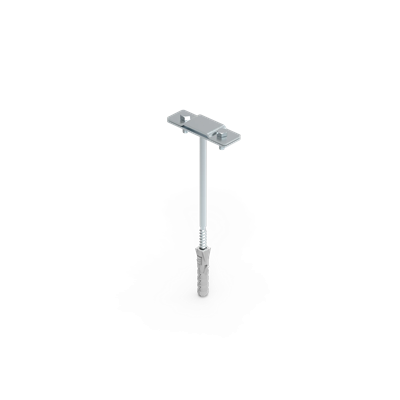 Pasador atornillable con relieve para aro de hierro 160mm 2xM6x16