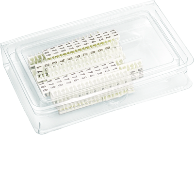 Paski opisowe z cyframi 0-100 (25 szt.)
