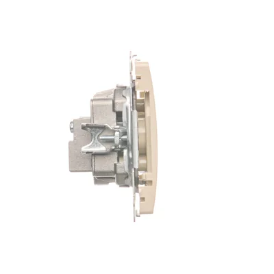 Pass-through R-TV antenna socket (module) attenuation 10dB beige