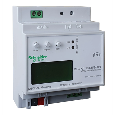Passerelle KNX DALI REG-K IP 20 KNX Ethernet RJ-45