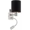 Pasteri Wall lamp satin nickel
