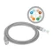 Patch-cord U/UTP category 6 PVC 7.0m gray ALANTEC