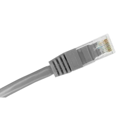 Patch kabel U/UTP kategorie 6 PVC 0,25 m šedý ALANTEC