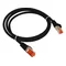 Патч-корд S/FTP cat.6A LSOH 3.0 м чорний ALANTEC