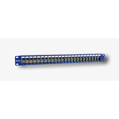 Patch panel 19" 1U 24xRJ45 UTP