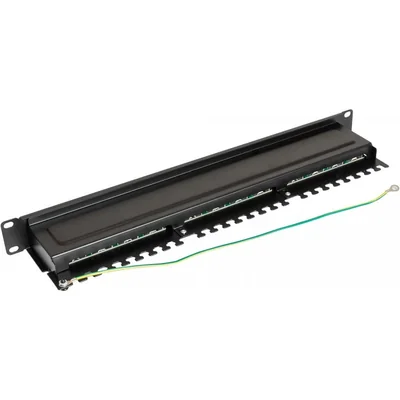 Patch panel category 5e 24 x RJ45