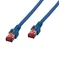 Patchcord RJ45 S/FTP kat. 6 LSZH modrý 5m