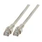 Patchcord RJ45 SF/UTP cat. 5e PVC CCA gray 1m