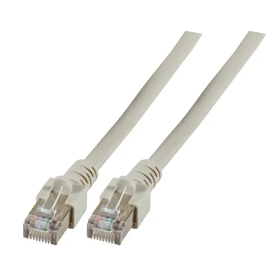 Patchcord RJ45 SF/UTP kat. 5e PVC CCA szary 3m
