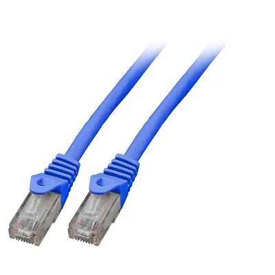 Patchcord RJ45 U/UTP kat. 6 LSZH CCA modrý 2m