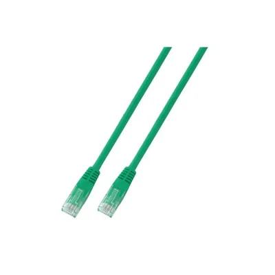 Patchcord RJ45 U/UTP kategorie 6 PVC CCA zelený 3m