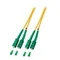 Patchcord SM, 9/125, SC/APC-SC/APC ISP duplexní 1m