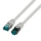 Patchkabel RJ45 S/FTP Kat. 6A LSZH grau 5m