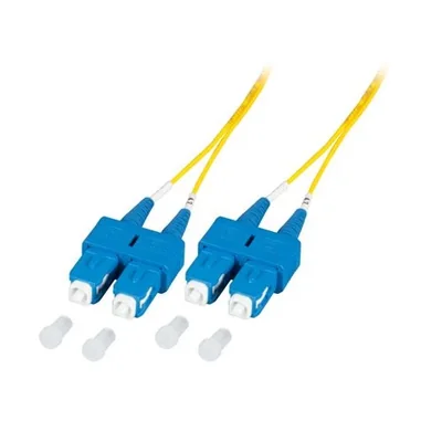 Patchkabel SM, 9/125, SC/PC-SC/PC-Duplex, Länge 3 m