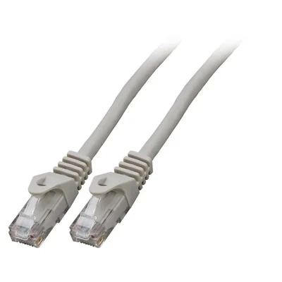 Патчкорд RJ45 U/UTP кат. 6 LSZH CCA сірий 0.25 м