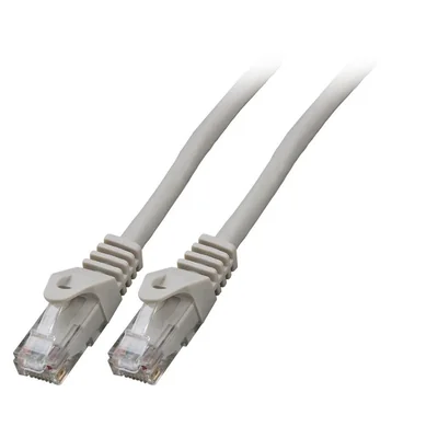 Патчкорд RJ45 U/UTP кат. 6 LSZH CCA сірий 7,5 м