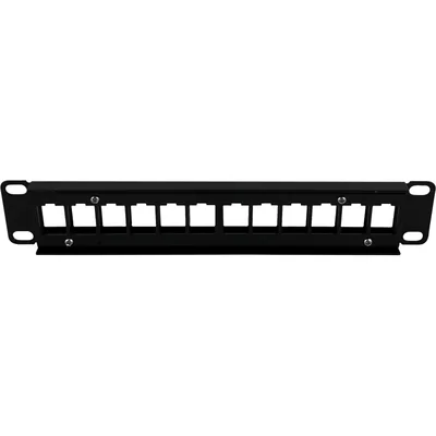 Patchpanel 10 modular 12 Ports 1HE unbestückt ALANTEC