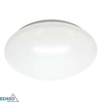 PAULA LED plafond with a microwave sensor and half-shade function 12W 1000lm 4000K NW IP44