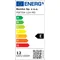 PAULA Plafoniera LED sensor microondas con función media persiana 12W 1000lm 4000K NW IP44