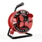 PB-PRO/D/50M/3X2,5/H05RR-F Przedłużacz bębnowy PROFESSIONAL LINE; 4x2p+Z; IP44; 16A; H05RR-F; 3x2,5; 50m; czerwony