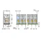 PCB connector push button 2.5 mm² RM 7.5 mm 5-pin, gray 741-305