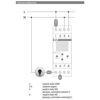 PCZ-521 programmable timer