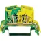 PE connector 4-wire 2.5 mm2 yellow-green