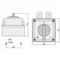 Перемикач кулачковий ARC E16-13 0-I 3P 16A IP65