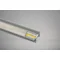 Perfil de aluminio LED angular con remaches, de una sola cara, color plata Glax, L= 3007 mm