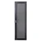 Perforated door for a standing wardrobe with a lock 600x42U