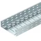 Perforated galvanized cable tray 300x60mm 2m 0.75mm LKS 630 FS