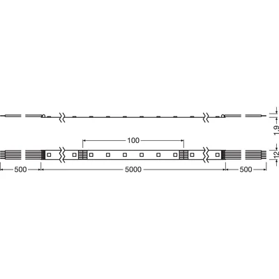 Performance LS PFM-1000/RGBW/840/5 LED-Streifen