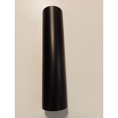 PET FINE Black matte display ceiling lamp