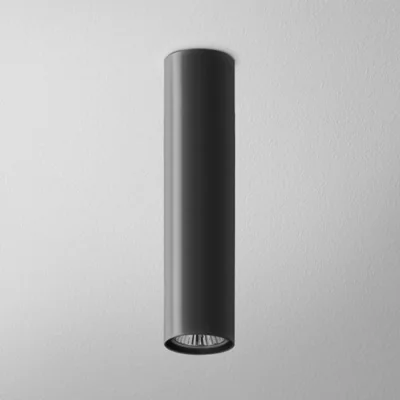 PET FINE Lampada da esposizione nera da superficie