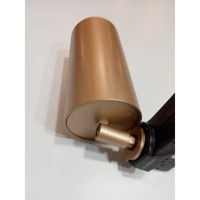 PET LED lišta 230V Lampa pro zobrazovací dráhu, zlatá