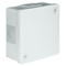 PF 4-inlet surface-mounted box with rubber glands 86x86x40mm IP55 cover for 2 screws white