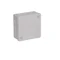 PF Boîtier en saillie avec prédécoupes 12 entrées 86x86x40mm Couvercle IP55 pour 2 vis blanc