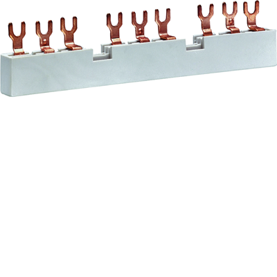 Phase rail 3-pole 10mm2 9mod