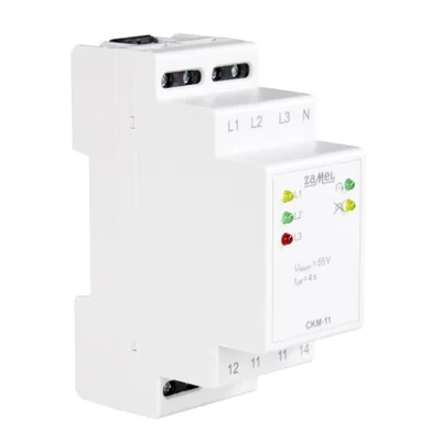 Phase sequence and phase loss sensor 230/400V AC 16A