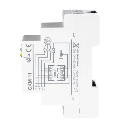 Phasenfolge- und Phasenausfallsensor 230/400V AC 16A