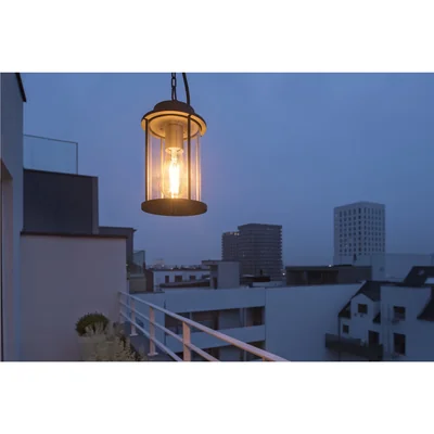 PHATONIA Outdoor hanging lamp E27 IP44 anthracite