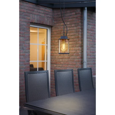 PHATONIA Outdoor hanging lamp E27 IP44 anthracite