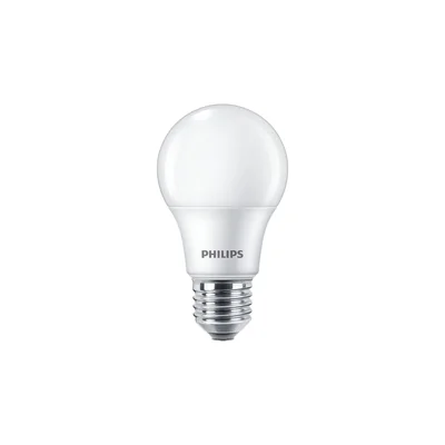 Philips CorePro LED bulb 8W replacement 60W 806lm 3000K LEDbulb ND 8-60W A60 E27 830 Matte plastic 2 years warranty