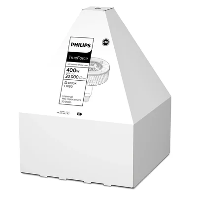 Philips MASTER LED Bulb 95W Replacement 250W 13000lm 4000K TForce LED HPI UN 95W E40 840 WB LED HID Lamp Replacements 5 Year Warranty