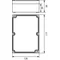 PHP-74 IP67 Industrie-Hermetikgehäuse, grau