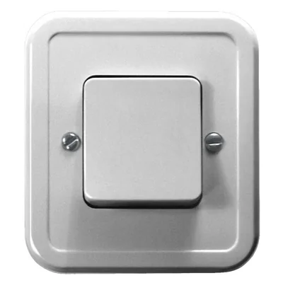 PI Interruptor unipolar, blanco