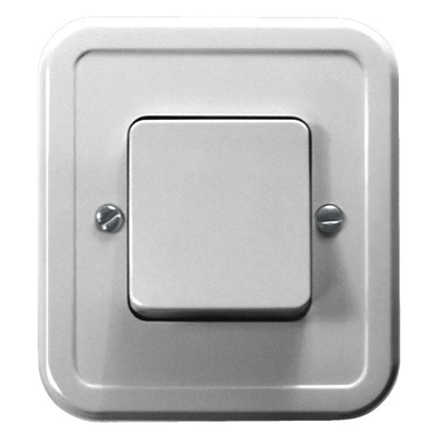 PI Single-pole white switch