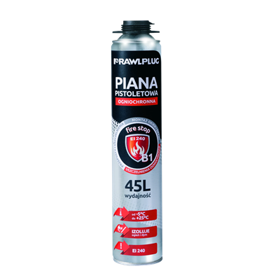 Piana ogniochronna pistoletowa 750 ml wydajność 45l